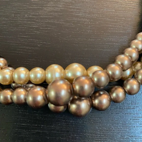 Vintage faux pearls necklace - Picture 5 of 5